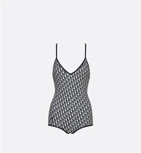 Maillot de bain une pièce Tissu technique à motif Dior Oblique 